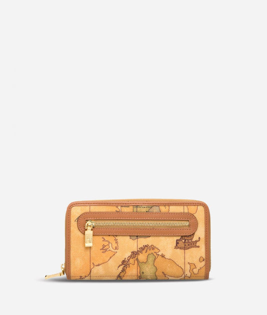 Art.C W027 6000 Geo Classic Portafoglio grande con zip Alviero Martini