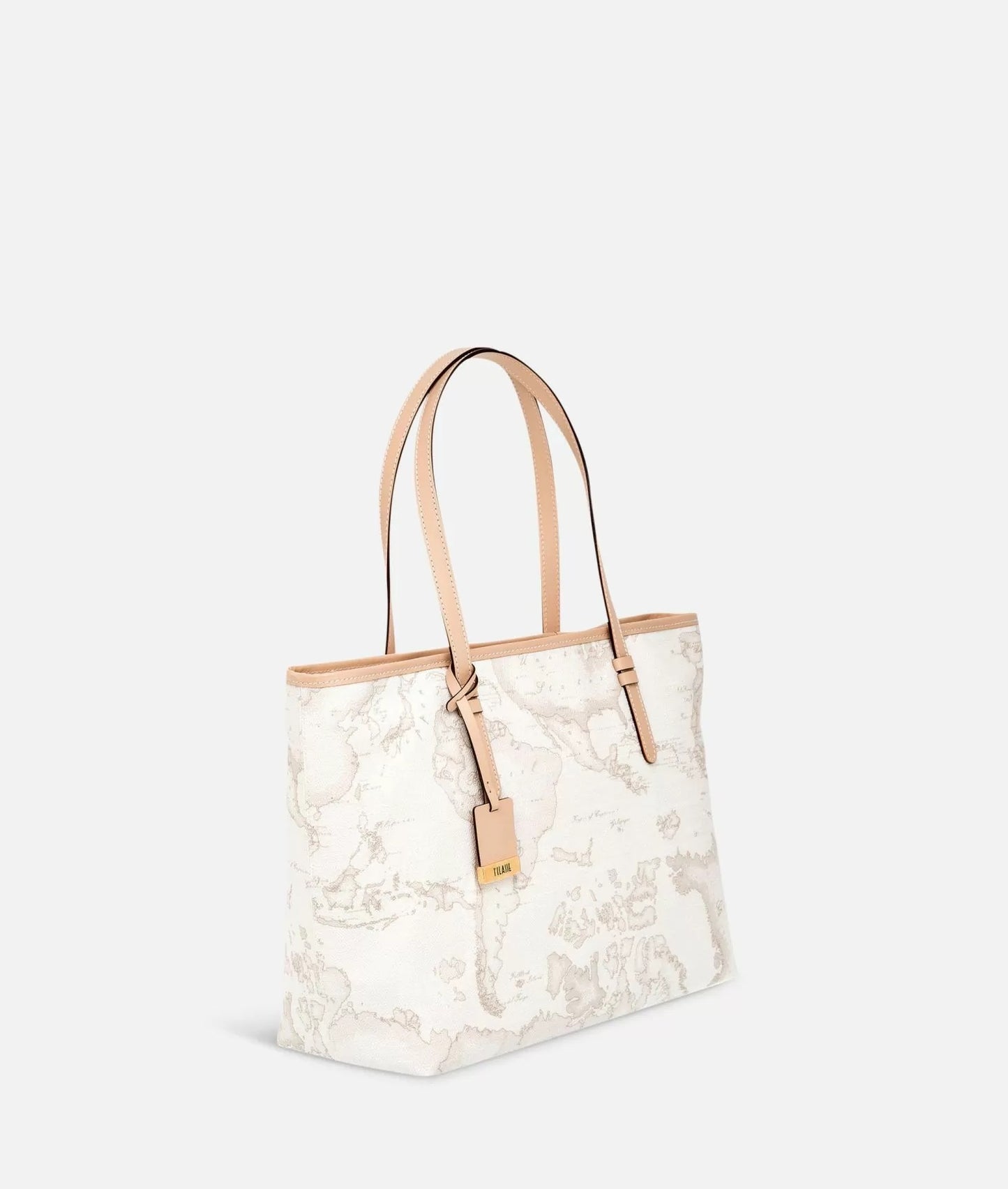 Art.C D007 6188 Geo White Borsa shopping grande