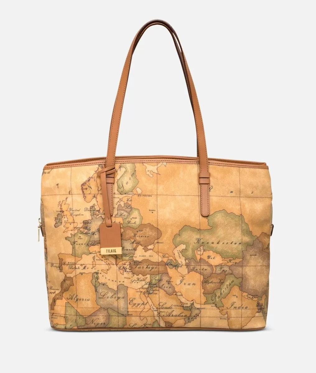 Art.C D024 6000 Geo Classic Borsa grande a spalla da lavoro
