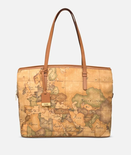 Art.C D024 6000 Geo Classic Borsa grande a spalla da lavoro