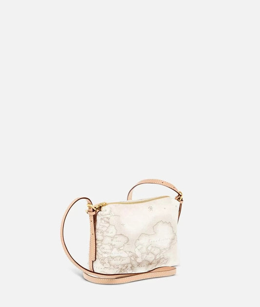 Art.C D027 6188 Geo White Borsa mini a tracolla