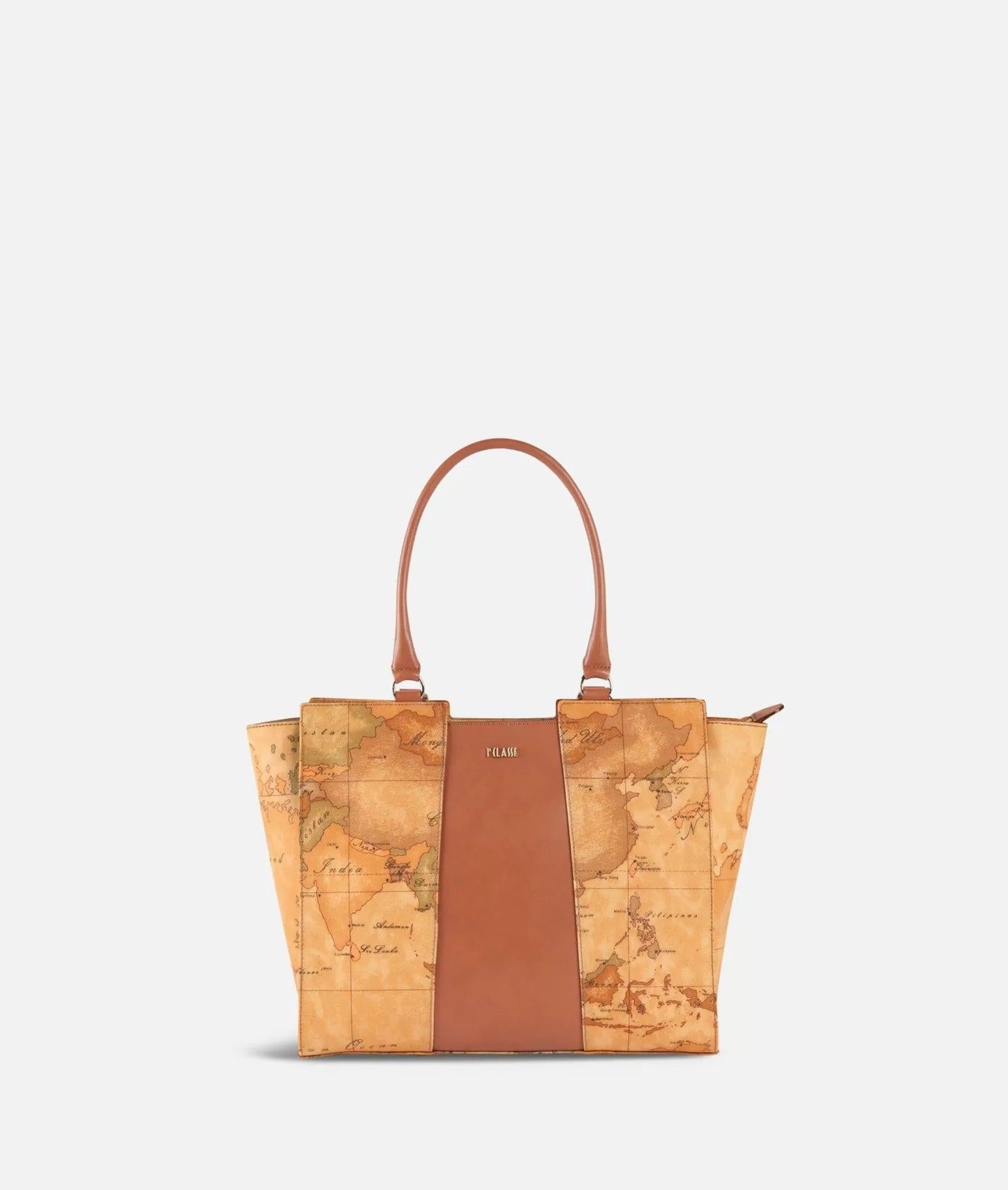Art.C E027 6000 Geo Classic Borsa shopping con banda centrale