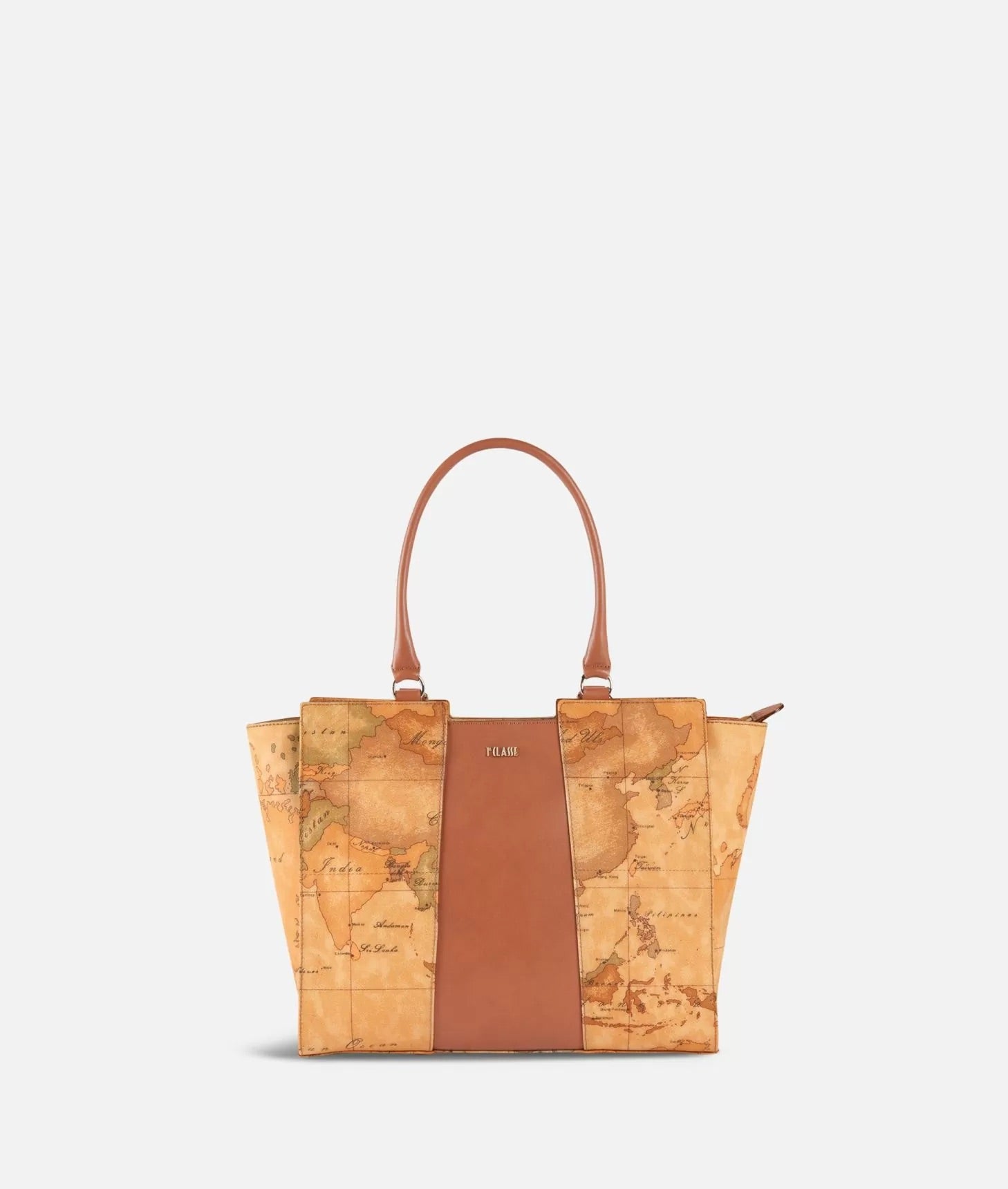 Art.C E027 6000 Geo Classic Borsa shopping con banda centrale