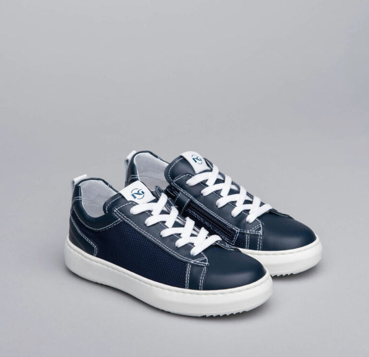 Art. E033771 Stringate Teens da Ragazzi in Pelle