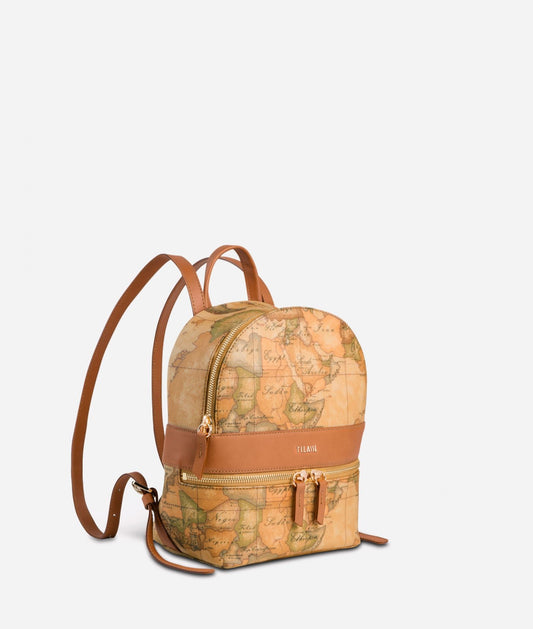 Art.C D099 6000 Geo Classic Zaino medio con logo Alviero Martini