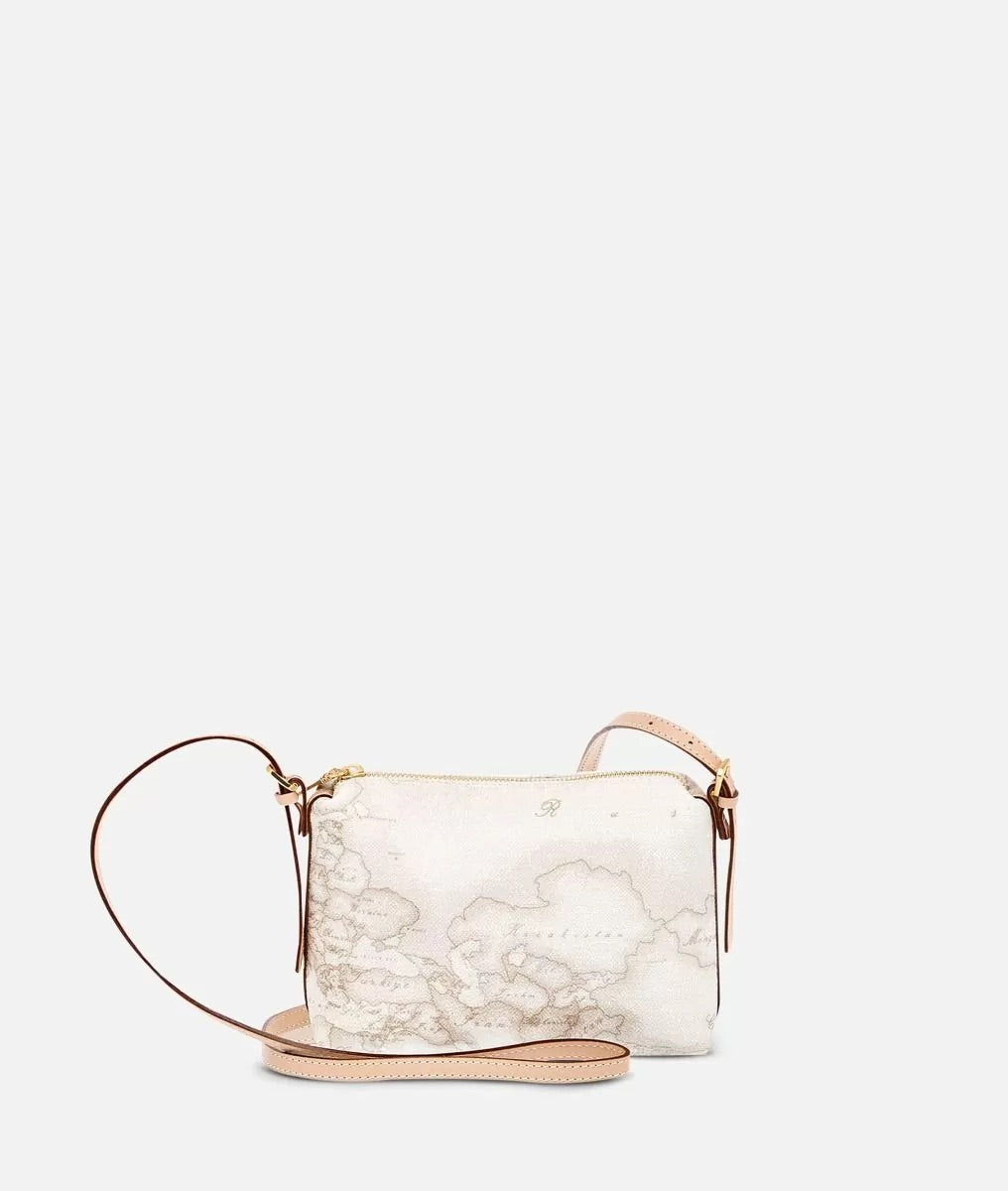 Art.C D027 6188 Geo White Borsa mini a tracolla