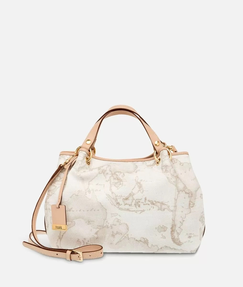 Art.C N148 6000 Geo White Borsa media a mano