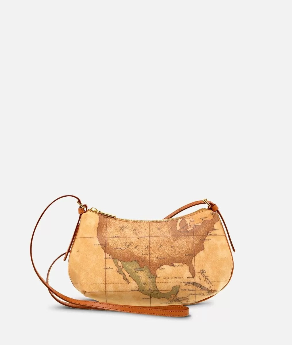 Art.C D067 6000 Geo Classic Borsa mini a tracolla con zip