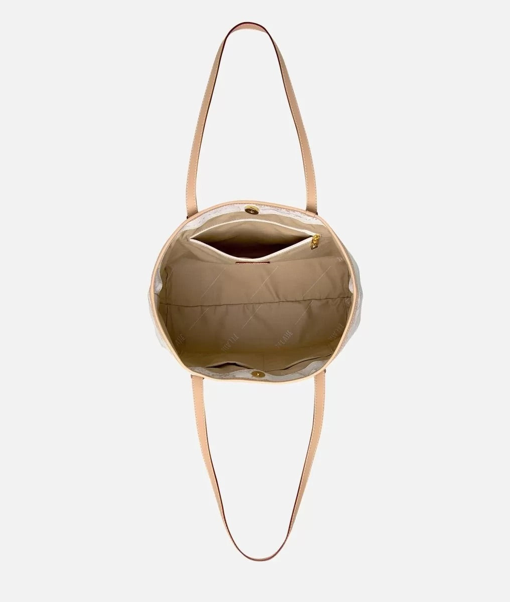 Art.C D004 6188 Geo White Borsa shopping media