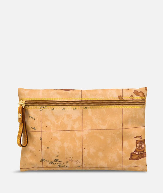 Art.C N052 6001 Geo Soft Pochette portatutto con zip Alviero Martini
