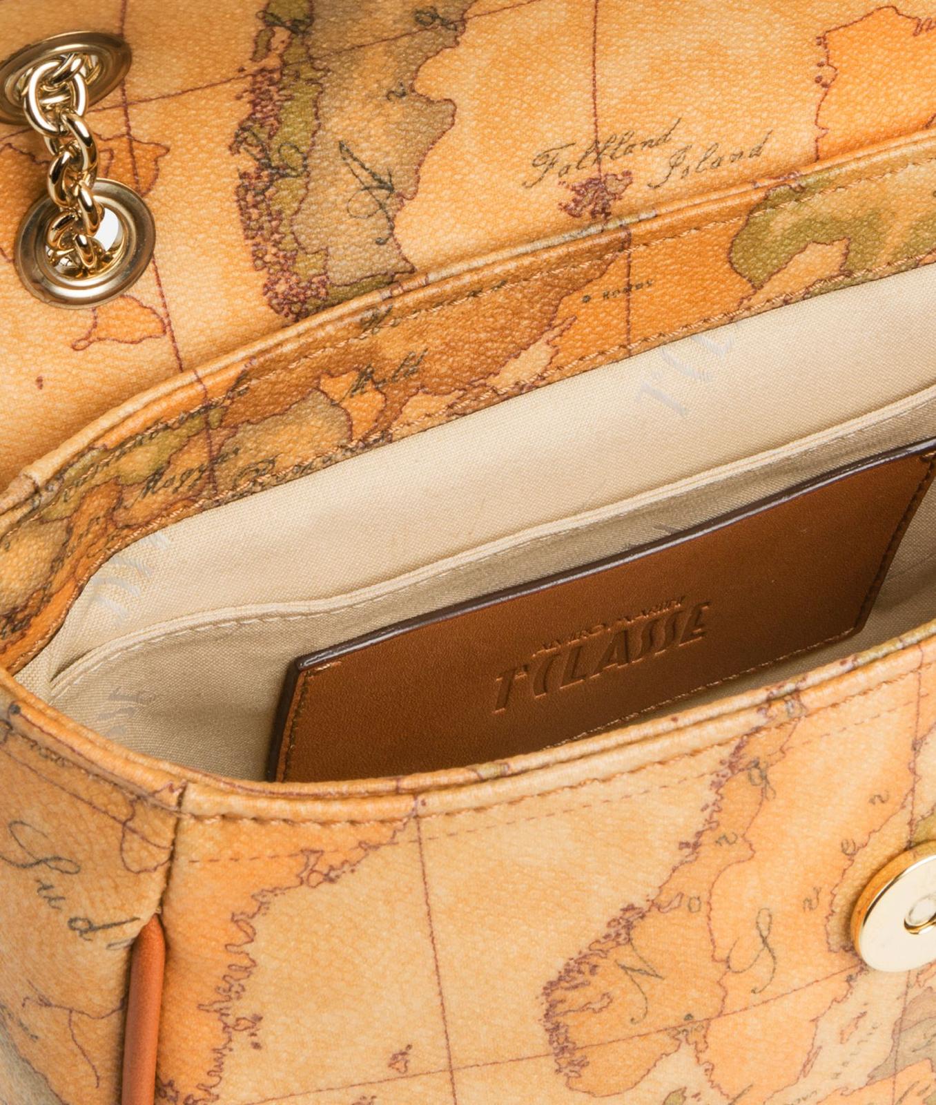 Art.CD097 6000 Geo Classic Borsa piccola con lettering Alviero Martini